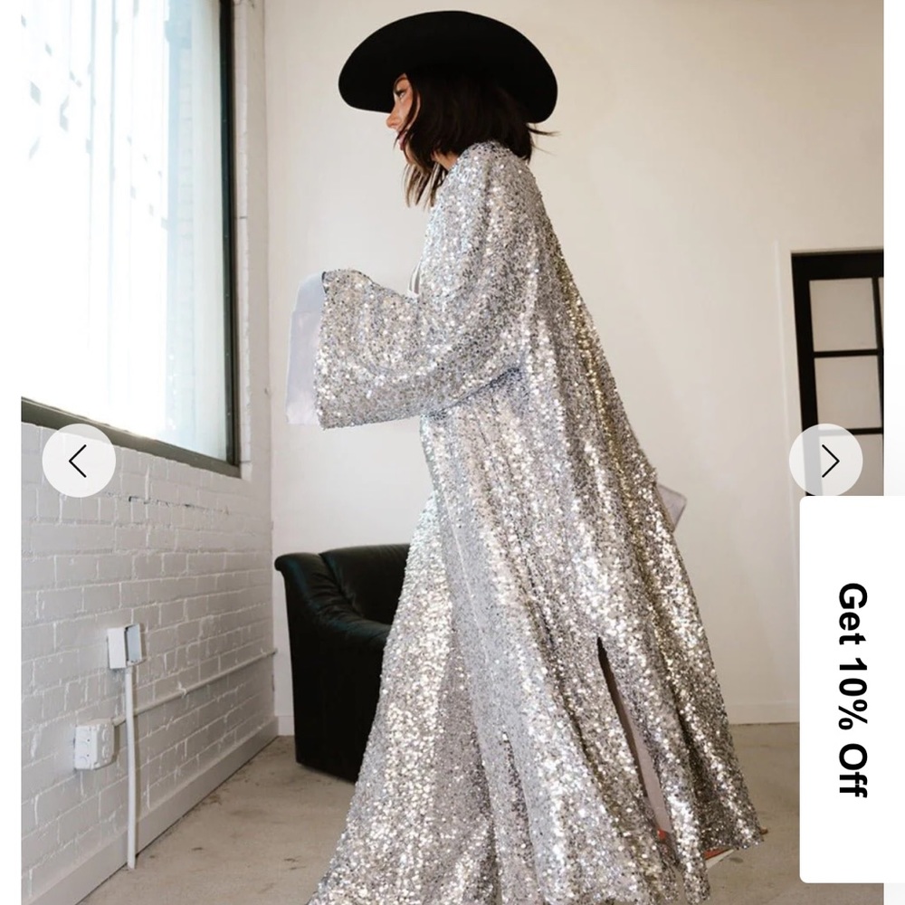 Dressed in Lala sequin duster